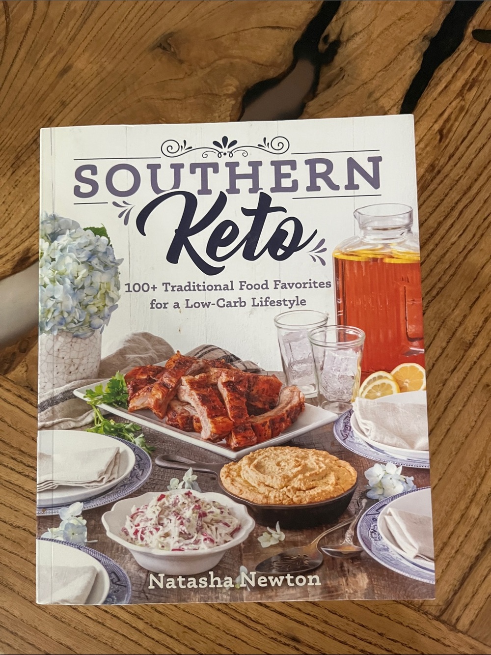 Southern Keto by - Cookbook (White/Purple Cover)